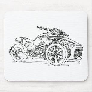 CanAm Spyder F3S 2017 Mouse Mat