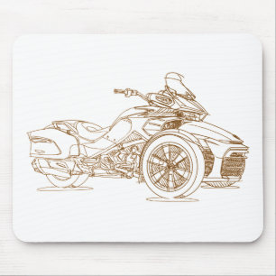 CanAm Spyder F3T 2016 Mouse Mat