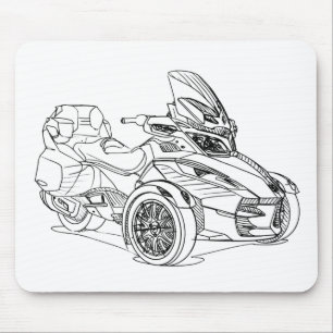 CanAm Spyder RT 2013 Mouse Mat