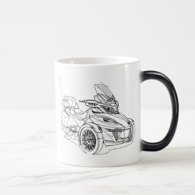 CanAm Spyder RT 2014 Magic Mug (Right)