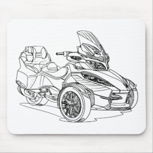CanAm Spyder RTS 2013 Mouse Mat