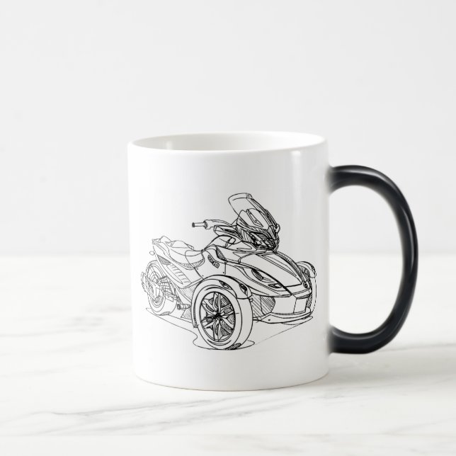 CanAm Spyder ST 2013 Magic Mug (Right)