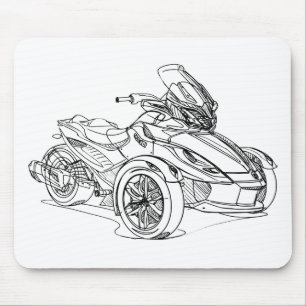 CanAm Spyder ST 2013 Mouse Mat