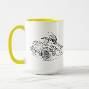 CanAm Spyder STS 2013 Mug