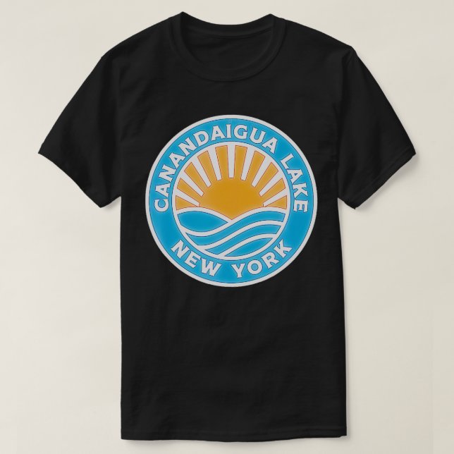 Canandaigua Lake New York  Canandaigua Lake  T-Shirt (Design Front)