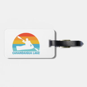 Canandaigua Lake New York Kayak Luggage Tag