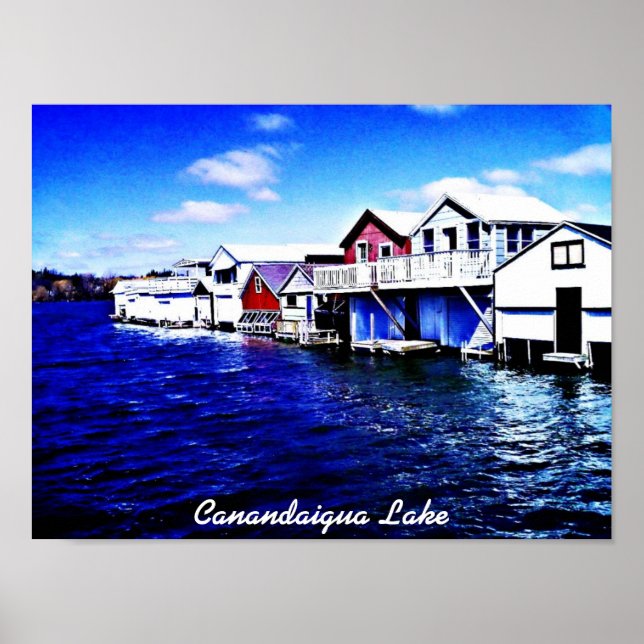 Canandaigua Lake Poster (Front)