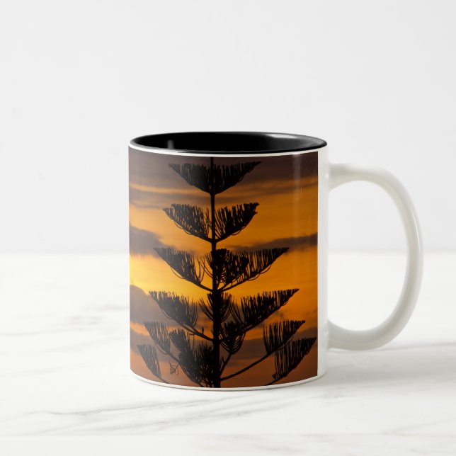 Canarian Sunset, Tenerife, Two-tone Mug (Right)