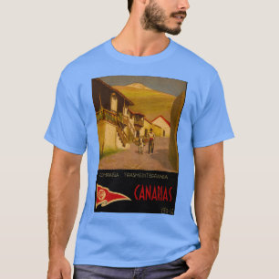 Canarias vintage travel poster T-Shirt