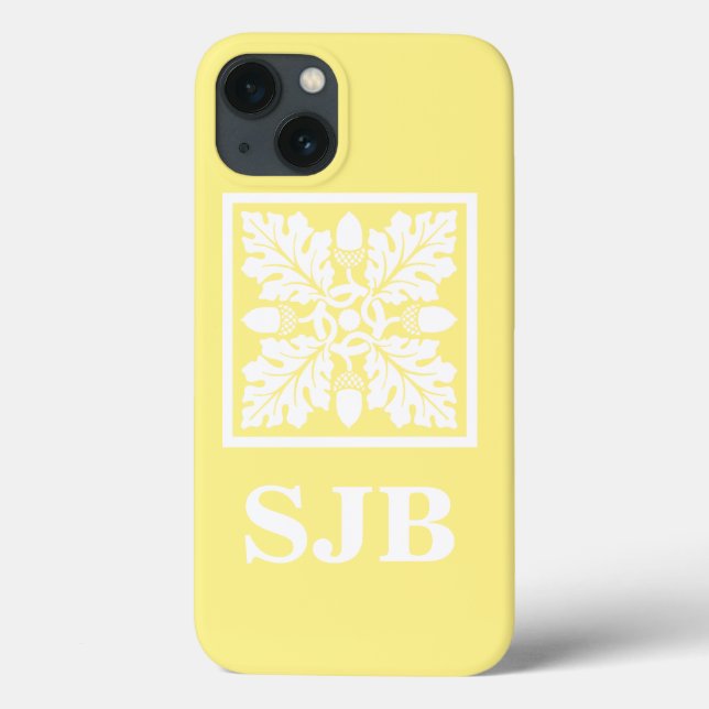 Canary Acorn and Leaf Tile Design Case-Mate iPhone Case (Back)