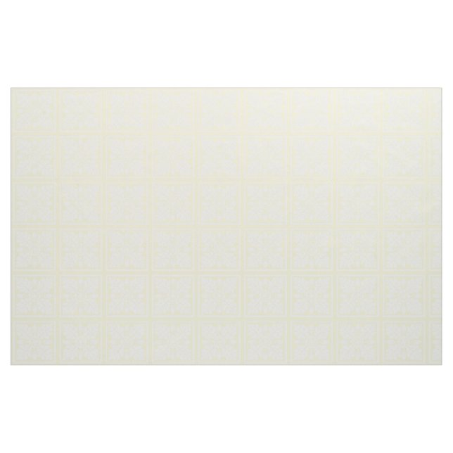 Canary Acorn and Leaf Tile Design Fabric (Fat Quarter)