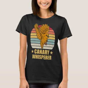Canary Bird Biologist Songbird Canaries Ornitholog T-Shirt