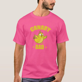 Canary Bird Dad retro T-Shirt