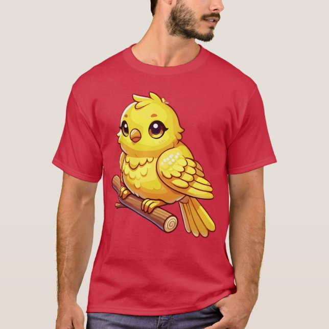 Canary Bird friends T-Shirt (Front)