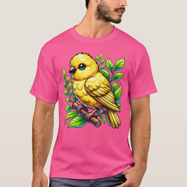 Canary Bird vintage T-Shirt (Front)