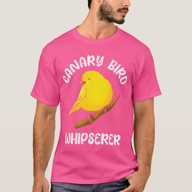 Canary Bird Whisperer Canaries Whisperer boy T-Shirt (Front)