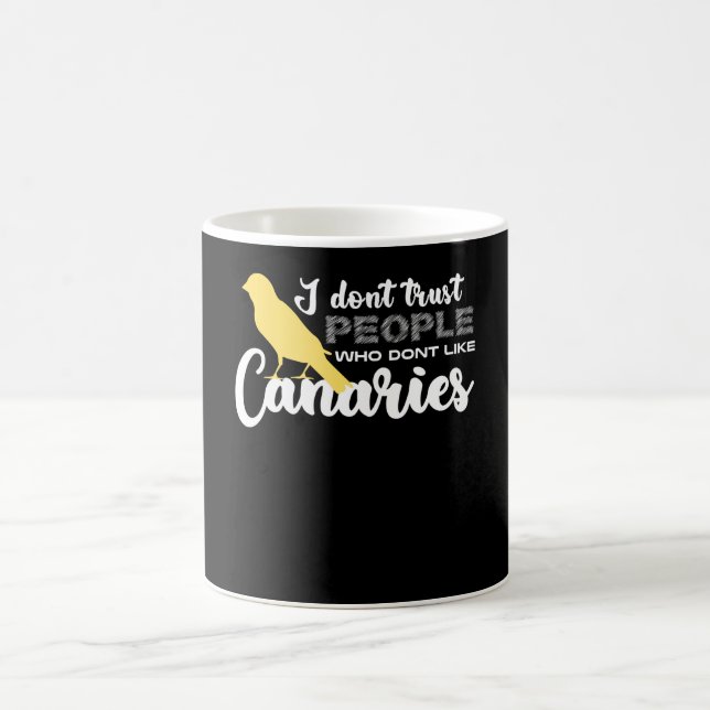 Canary Funny Canary Birds Coffee Mug (Center)