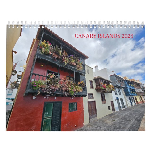 Canary Islands 2026 calendar (Cover)