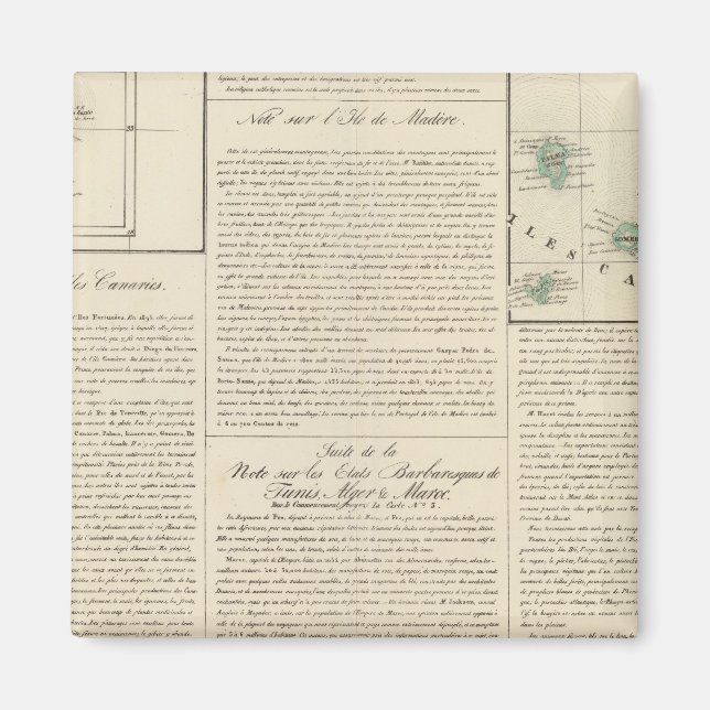 Canary Islands 5 Magnet (Front)