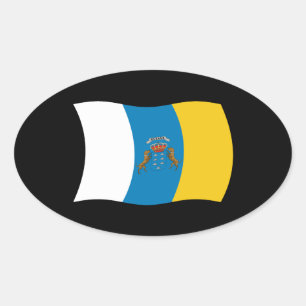 Canary Islands Flag Sticker