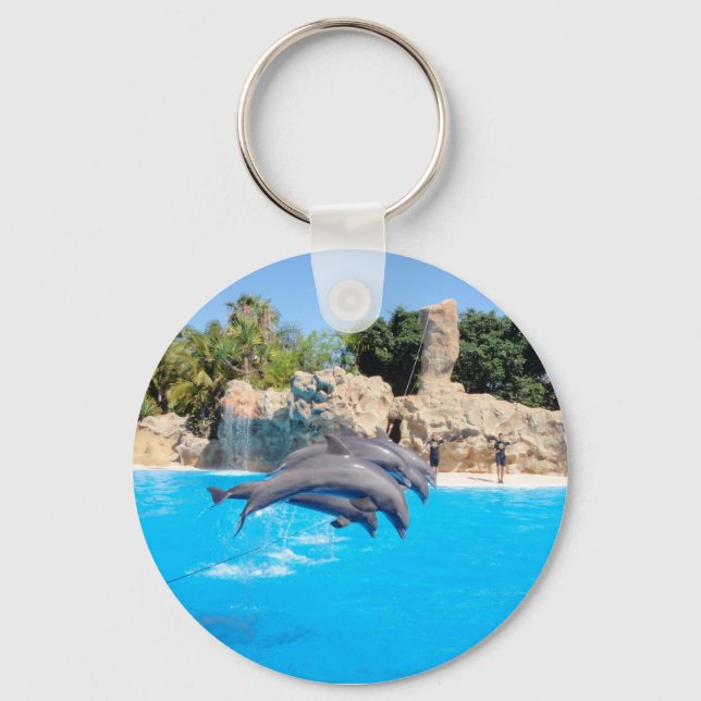 Canary Islands Loro Parque Key Ring (Front)