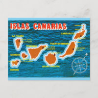Canary Islands Map 