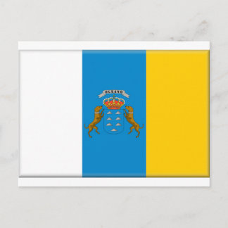Canary Islands (Spain) Flag Postcard