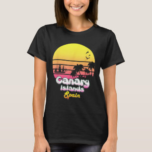 Canary Islands Spain Vacation Souvenir Summer Gift T-Shirt