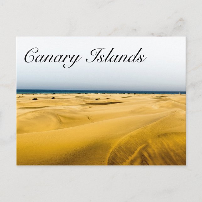Canary Islands Summer Postcard (Front)