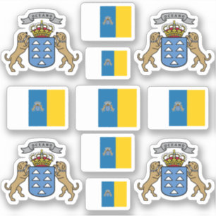 Canary Islands symbols /Coat of arms and flag