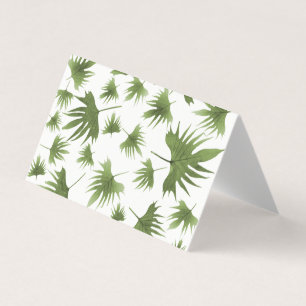 Canary Vine Leaves Card