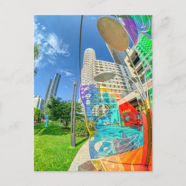 Canary Wharf, London Postcard (Front)