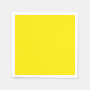 Canary Yellow Solid Colour Napkin