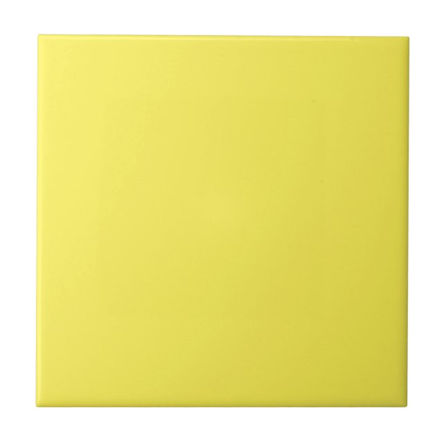 Canary Yellow Tile (Front)