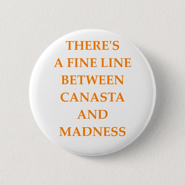CANASTA 6 CM ROUND BADGE (Front)
