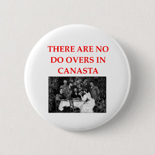 CANASTA 6 CM ROUND BADGE