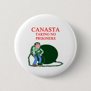 CANASTA 6 CM ROUND BADGE