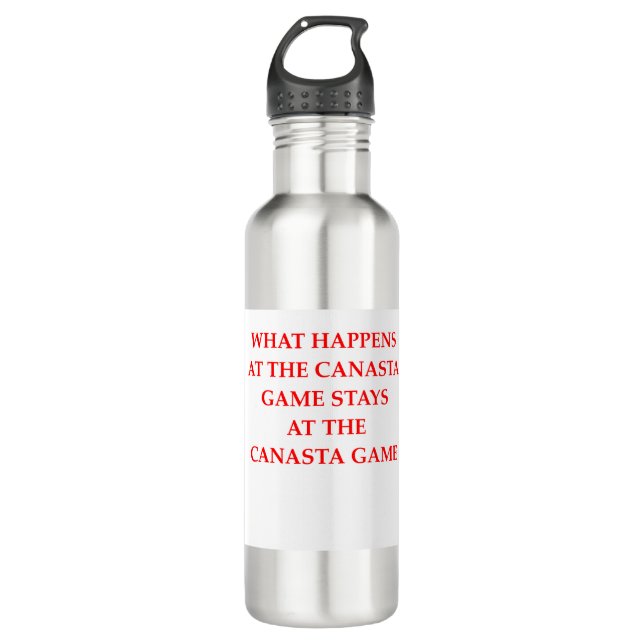 CANASTA 710 ML WATER BOTTLE (Front)
