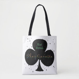 Canasta club tote bag