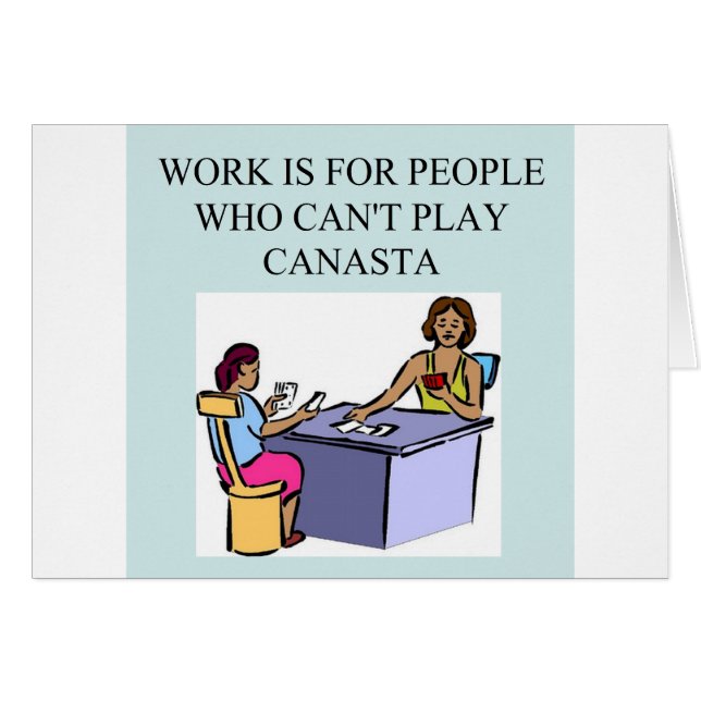 canasta game players) (Front Horizontal)