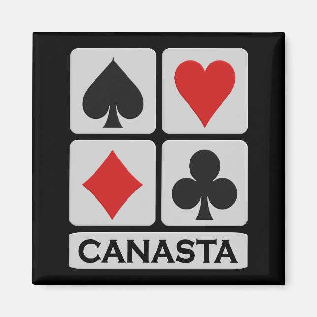 Canasta magnet (Front)