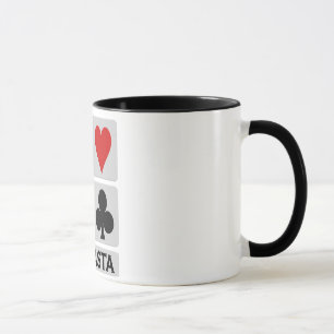 Canasta mug - choose style & color