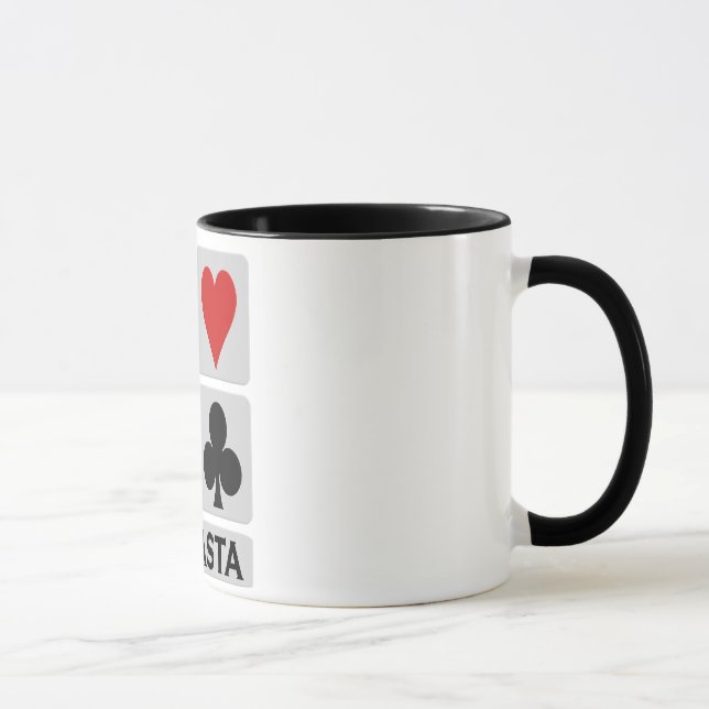 Canasta mug - choose style & color (Right)