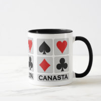 Canasta mug - choose style & colour