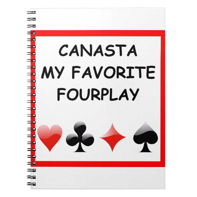 CANASTA NOTEBOOK (Front)