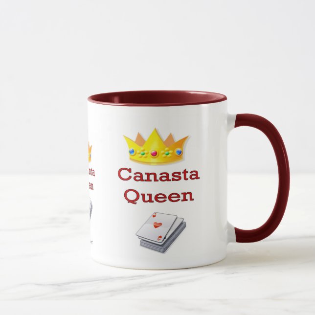 Canasta Queen 3 Mug (Right)