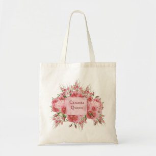 Canasta Queen Shabby Chic Tote Bag