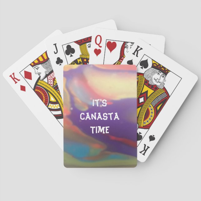 Canasta Time Deck of Cards (Back)