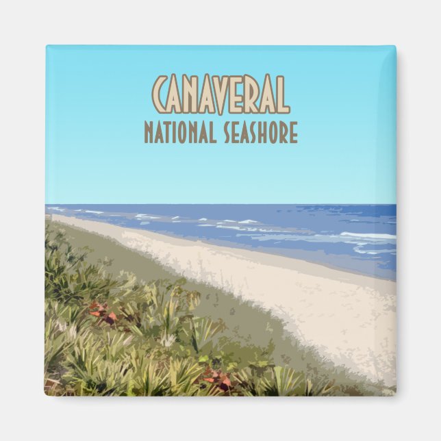 Canaveral National Seashore Florida Magnet (Front)