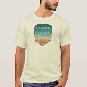 Canaveral National Seashore Florida Seagulls T-Shirt
